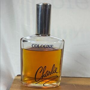 Vintage Revlon Charlie Cologne Splash 8fl oz 85% Full